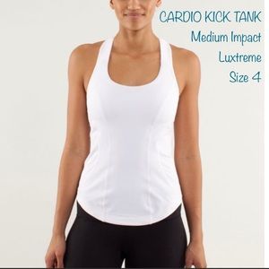 Lululemon CARDIO KICK Tank White 4